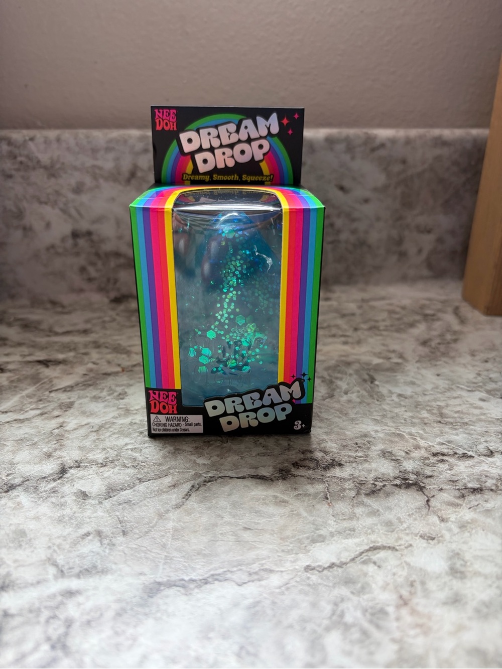 Dream Drop NeeDoh Glitter Squeeze Toy - Teal